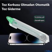 ScHitec Apple iPhone 13 Pro 5D Ekran Koruyucu Magic Kolay Uygulama Aparatlı - 8