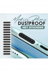 2 Adet Cep Telefonu Hoparlörü Için Toz Önleyici Sticker-telefon Hoparlör Koruyucu 1.6 Cm-2.2 Cm - 4