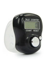 5 Adet Dijital Zikirmatik Sayaç Tesbih Siyah thumbnail 2