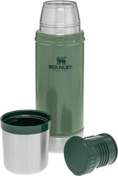 Stanley 0.47L Classic Legendary Bottle Hammertone Termos - 1