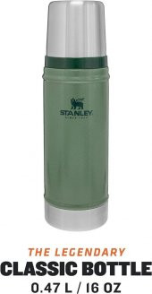 Stanley 0.47L Classic Legendary Bottle Hammertone Termos - 2