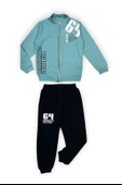 Fermuarlı İkiiplik Çocuk Eşofman Takım MNK0554 thumbnail 5