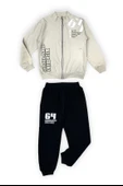 Fermuarlı İkiiplik Çocuk Eşofman Takım MNK0554 thumbnail 7