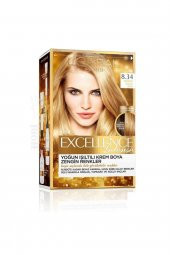 LOreal Paris Excellence Intense 8.34 Zengin Sıcak Sarı Saç Boyası thumbnail 4