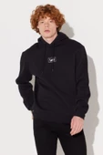 Lee L212302001 Siyah Kapüşonlu Erkek Sweat - 2