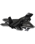 Ctoy Sürtmeli Çek Bırak F22 Savaş Uçağı Siyah thumbnail 2