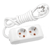 Viko Multi-Let Vm23 2li 3mt  Priz Topraklı Kablolu  (90113203) - 1