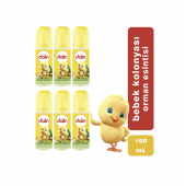Dalin Bebek Dalin Bebek Kolonyasi Orman Esintisi 100 ml 6 AdetKolonyasi Orman Esintisi 100 ml 6 Adet - 1