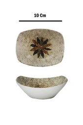 Güral Porselen Ent Otel Mini Sos Kasesi 1 Adet 10x8 Cm - 1