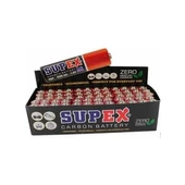 Supex R6 Çinko 60lı Kalem Pil - 1