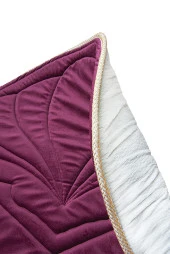 Kapitone Süngerli Yumuşak Seccade - Bordo thumbnail 2