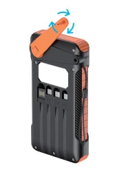 Sunowl SO600 Solar Powerbank, 10000 mAh, Led Işık - 1