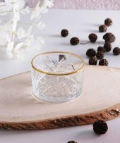 Paşabahçe 530040 4Lü Golden Touch Timeless Kase Takımı - 1