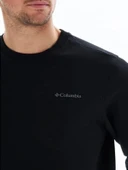 Columbia C1094 Erkek Büyük Beden İki İplik Sıfır Yaka Sweatshirt - 4