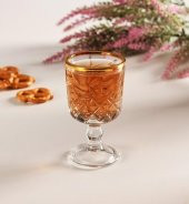 Paşabahçe 51718 6Lı Golden Touch Timeless 60cc/2oz Kahve Yanı Su Bardağı - 1