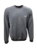 Nike N1090 Erkek Büyük Beden İki İplik Sıfır Yaka Sweatshirt thumbnail 1