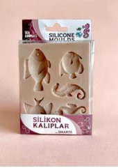 Smarta Silikon Kalıp - Deniz Hayvanları - 1