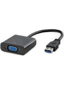 SpeedUF USB 3.0 To Vga Çevirici Dönüştürücü Adaptor Monitör Kablo - 1