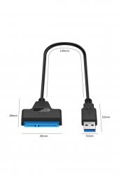 4469 Usb 3.0 Yüksek Hızlı 2.5 Inç Sata Ssd Ve Hdd Harddisk Kablosu - 5
