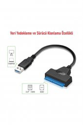 4469 Usb 3.0 Yüksek Hızlı 2.5 Inç Sata Ssd Ve Hdd Harddisk Kablosu - 8