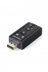 4506 7.1 3.5mm Usb Ses Kartı Mikrofon Kulaklık Harici - 1