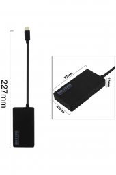 5141 Type C Usb 3.1 Usb 3.0 Hub Çoklayıcı Dönüştürücü Switch - 5