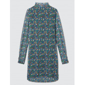 BZB Baskılı Tül Elbise - 5