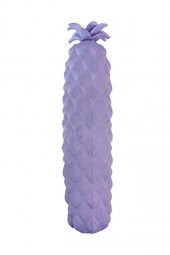 Silikon Ananas Kalemlik Mor 1 Adet Silikon Kalem Kutusu Eğlenceli Sevimli Ananas Figürlü Hediyelik Kalemlik - 3