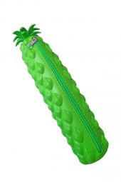 Silikon Ananas Kalemlik Yeşil 1 Adet Silikon Kalem Kutusu Eğlenceli Sevimli Ananas Figürlü Hediyelik Kalemlik - 1