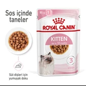Royal Canin Kitten Instinctive Gravy Yavru Kedi Konservesi Pouch 85 gr thumbnail 11