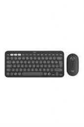 Logitech 920-012245 Grafit Pebble 2 Combo Çoklu Sessiz Kablosuz Türkçe Q Klavye Mouse Seti - 2