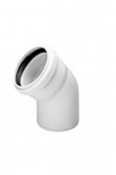 Fırat 70*45 Pvc Dirsek - 1