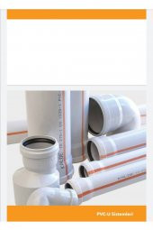 50*500 Pvc Boru 3,2 Pvc U Boru - 1