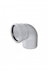 100 x 87 Fırat Pvc Kapalı Dirsek 5li Paket - 1
