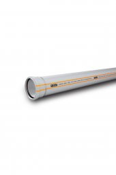 110x250 Fırat Dublex Pimaş Pvc Boru 5 Li Paket - 1