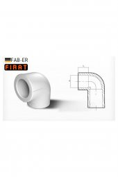 Fırat 20*90 Pprc Dirsek (50li 1 Paket) - 1