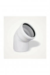 Pvc Açık Dirsek Fırat Plastik 10lu Paket 50 x 45 - 1