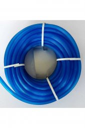 Silikonlu Bahçe Çeşme Hortumu 1/2 (25 METRE) Mavi - 1
