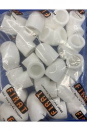 Fırat Plastik 25 Mm Pprc Kapalı Dirsek 90°  20 Adet - 2