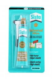 Sista Silikon Tüp Şeffaf 50 Gr - 1
