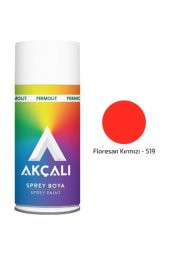 Floresan Kırmızı Sprey Boya - 3