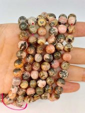 Rodokrozit Taşı Koyu Renk Dizi 8mm thumbnail 1