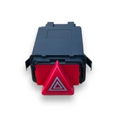 Audi A4 1998-1999-2000 Dörtlü Flaşör Kırmızı Üçgen Düğmesi 8D0941509H - 4