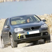 VW Golf MK5 2004-2008 Ön Tampon Sağ Köşe Bandı Plastik Çıta 1K0807656 - 1