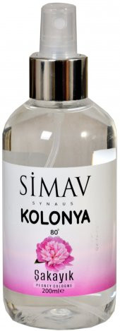 SİMAV Termal Sulu Şakayık Kolonyası Spreyli - 200 ml - 1