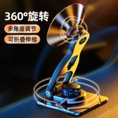 Torpido üstü metal ayarlı mıknatıslı telefon tutacağı 360 derece dönebilen nikel / SYTE194-1 thumbnail 3