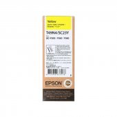 Epson C13T49N400 Dye Sublimation Mürekkep Orj. F100, F500 Yellow 140ml - 2