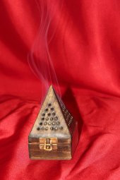 Ahşap Konik Tütsülük - 1