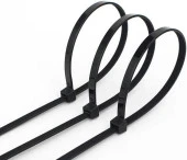 Siyah Kablo Bağı Plastik Cırt Kelepçe 3.6x150mm 15cm (100 ADET) - 2