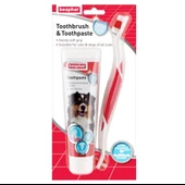 Beaphar Köpek Diş Fırçası ve Diş Macunu Seti - 1